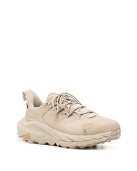 Мужские бежевые низкие кеды от Hoka One One