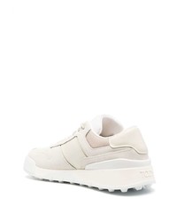 Мужские бежевые низкие кеды от Tod's