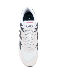 Мужские бежевые низкие кеды от New Balance