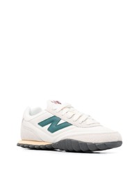 Мужские бежевые низкие кеды от New Balance