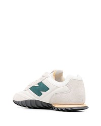 Мужские бежевые низкие кеды от New Balance