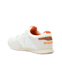 Мужские бежевые низкие кеды от Diesel