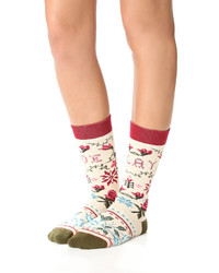 Женские бежевые носки от Stance