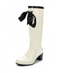 Женские бежевые резиновые сапоги от Boomboots