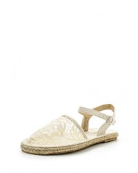 Бежевые сандалии на плоской подошве от Vero Moda