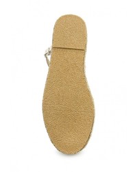 Бежевые сандалии на плоской подошве от Vero Moda
