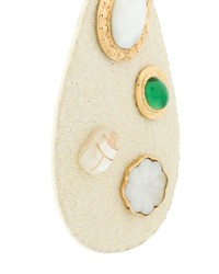 Бежевые серьги от Gas Bijoux