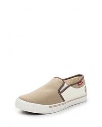 Мужские бежевые слипоны от Carrera