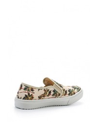 Женские бежевые слипоны от Tamaris