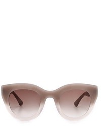 Женские бежевые солнцезащитные очки от Thierry Lasry
