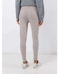 Женские бежевые спортивные штаны от Le Kasha