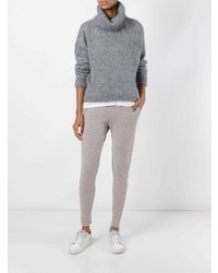 Женские бежевые спортивные штаны от Le Kasha