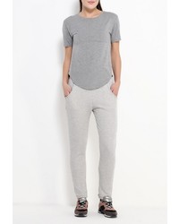 Бежевые узкие брюки от Aurora Firenze