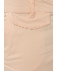 Бежевые узкие брюки от Baon