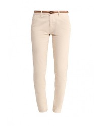 Бежевые узкие брюки от Befree