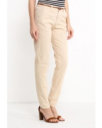 Бежевые узкие брюки от Befree