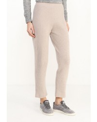 Бежевые узкие брюки от Brusnika