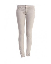 Бежевые узкие брюки от Gas