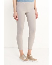 Бежевые узкие брюки от Motivi