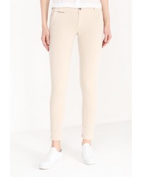 Бежевые узкие брюки от Motivi