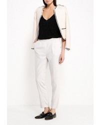 Бежевые узкие брюки от Piazza Italia