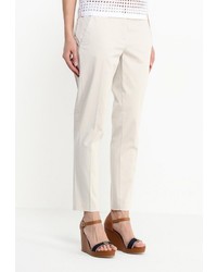 Бежевые узкие брюки от Sisley