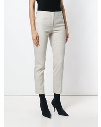 Бежевые узкие брюки от Les Copains