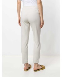 Бежевые узкие брюки от Le Tricot Perugia