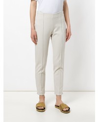 Бежевые узкие брюки от Le Tricot Perugia
