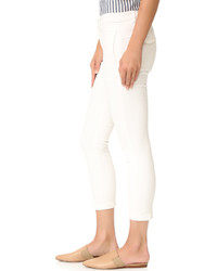 Бежевые узкие брюки от Nili Lotan