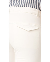 Бежевые узкие брюки от Nili Lotan