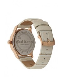 Женские бежевые часы от Galliano