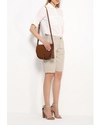 Женские бежевые шорты от Dorothy Perkins