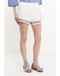 Женские бежевые шорты от Free Minds