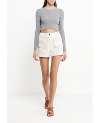 Женские бежевые шорты от Sisley