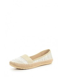 Женские бежевые эспадрильи от HCS