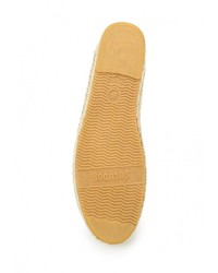 Женские бежевые эспадрильи от Soludos