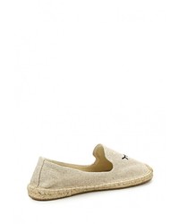 Женские бежевые эспадрильи от Soludos