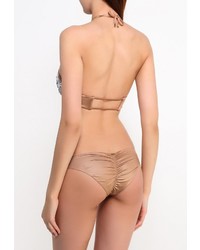 Бежевый бикини-топ от Beach Bunny