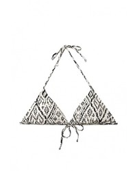 Бежевый бикини-топ