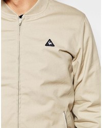 Мужской бежевый бомбер от Le Coq Sportif