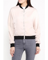 Женский бежевый бомбер от By Swan