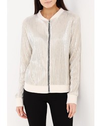 Женский бежевый бомбер от Edge Street