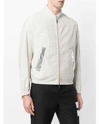 Мужской бежевый бомбер от Neil Barrett