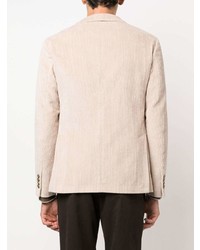 Мужской бежевый вельветовый пиджак от Eleventy