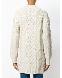 Женский бежевый вязаный кардиган от dorothee schumacher