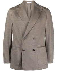 Мужской бежевый двубортный пиджак от Boglioli
