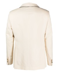Мужской бежевый двубортный пиджак от PT TORINO