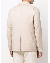 Мужской бежевый двубортный пиджак от Tagliatore