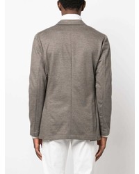 Мужской бежевый двубортный пиджак от Boglioli